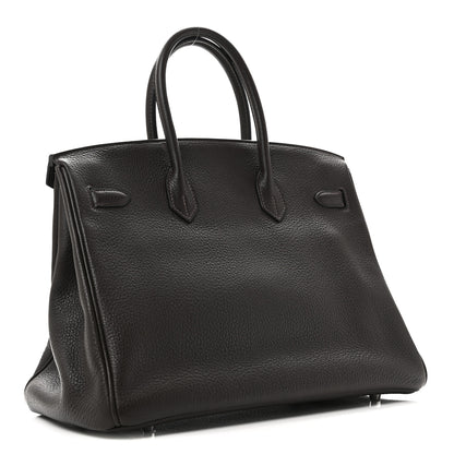 Hermes Togo BIRKIN 35 Chocolate 3 of 11