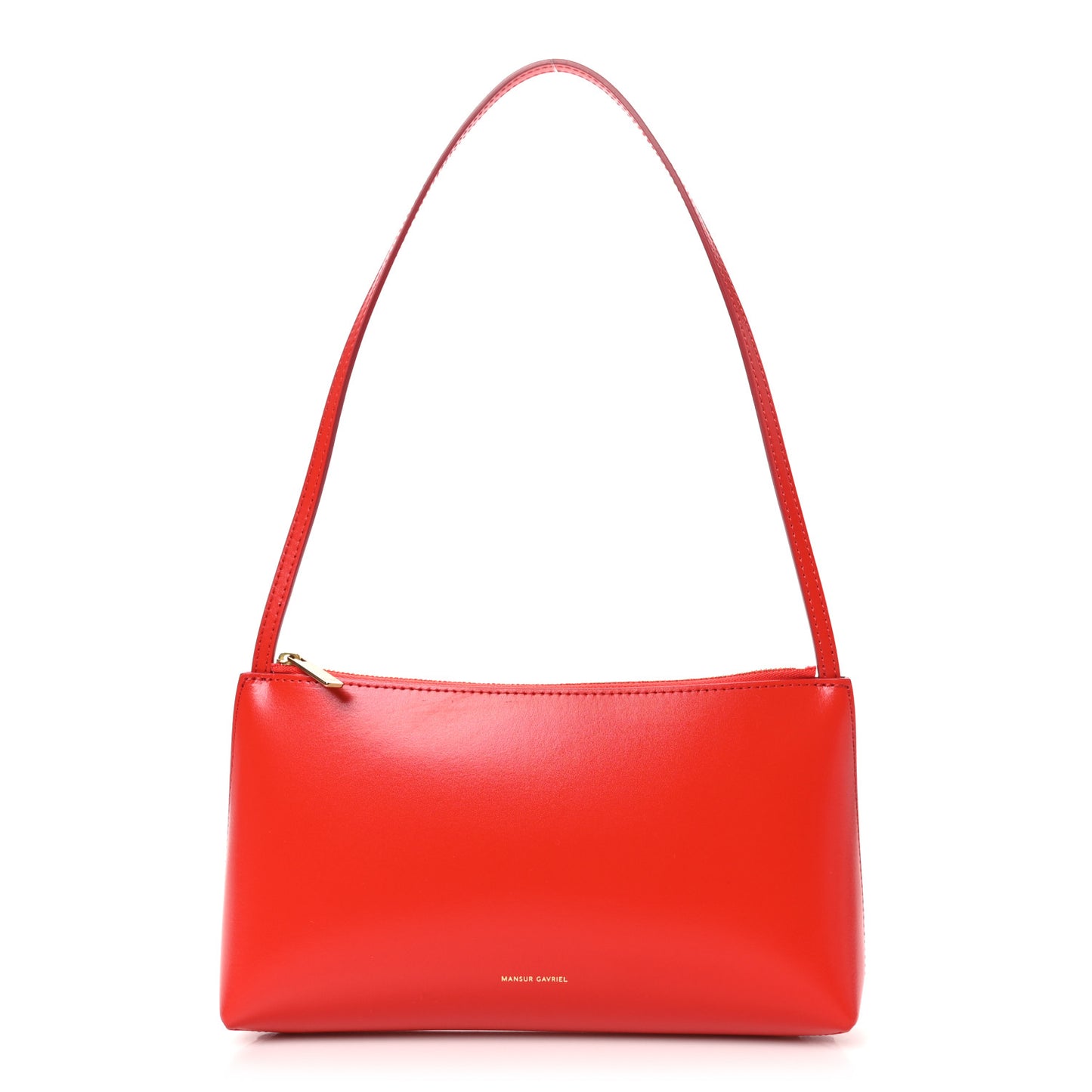 Calfskin Gaia Shoulder Bag Poppy