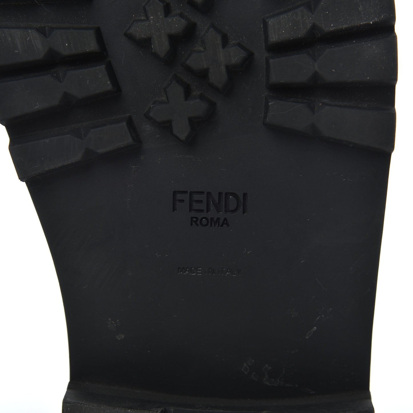 Calfskin FFreedom Platform Biker Boots 35 Black
