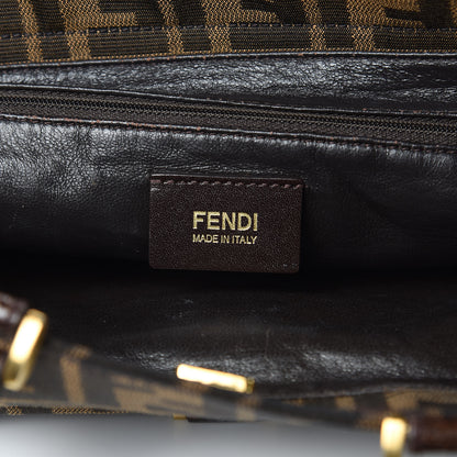 Fendi Zucca Satchel Tobacco 6 of 14