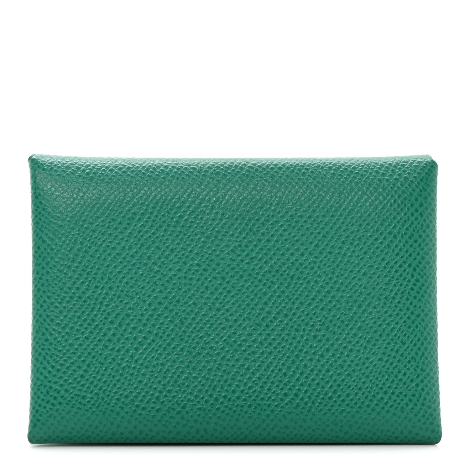 Hermes Epsom Calvi Duo Card Case Vert Jade 1 of 7