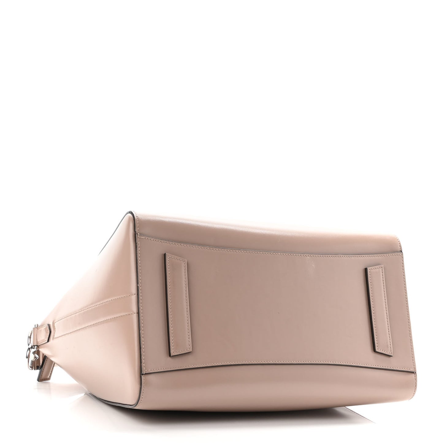 Shiny Lord Calfskin Medium Antigona Taupe