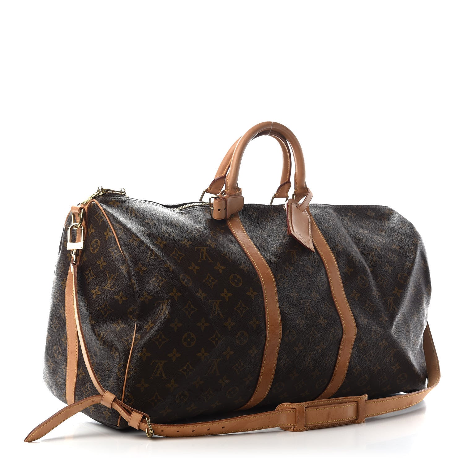 Louis Vuitton Monogram Keepall Bandouliere 55 3 of 12
