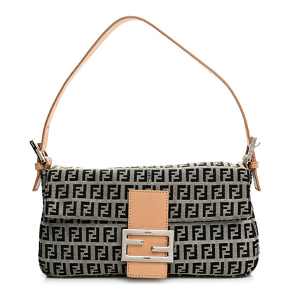 Fendi Zucchino Baguette Beige 1 of 8