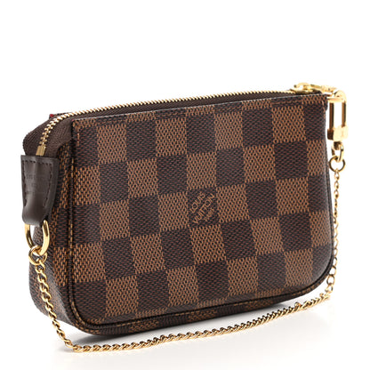 Louis Vuitton Damier Ebene Mini Pochette Accessories 3 of 7