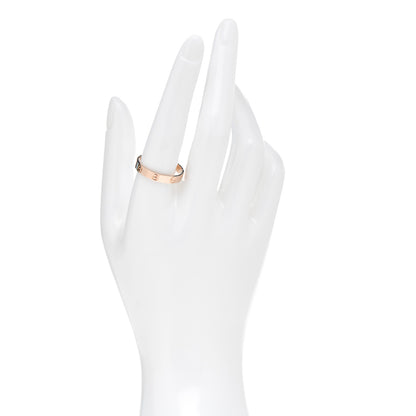 Cartier 18K Pink Gold 3.5mm LOVE Wedding Band Ring 61 9.5 2 of 4