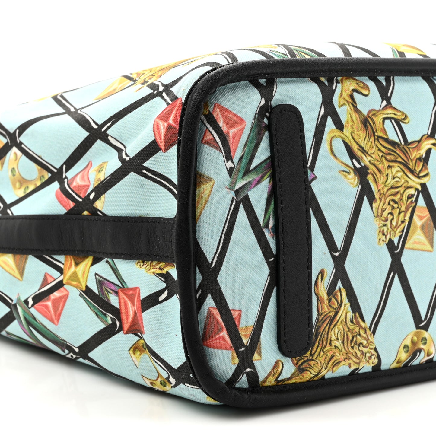 Visetos Medium Project Reversible Shopper Tote Black