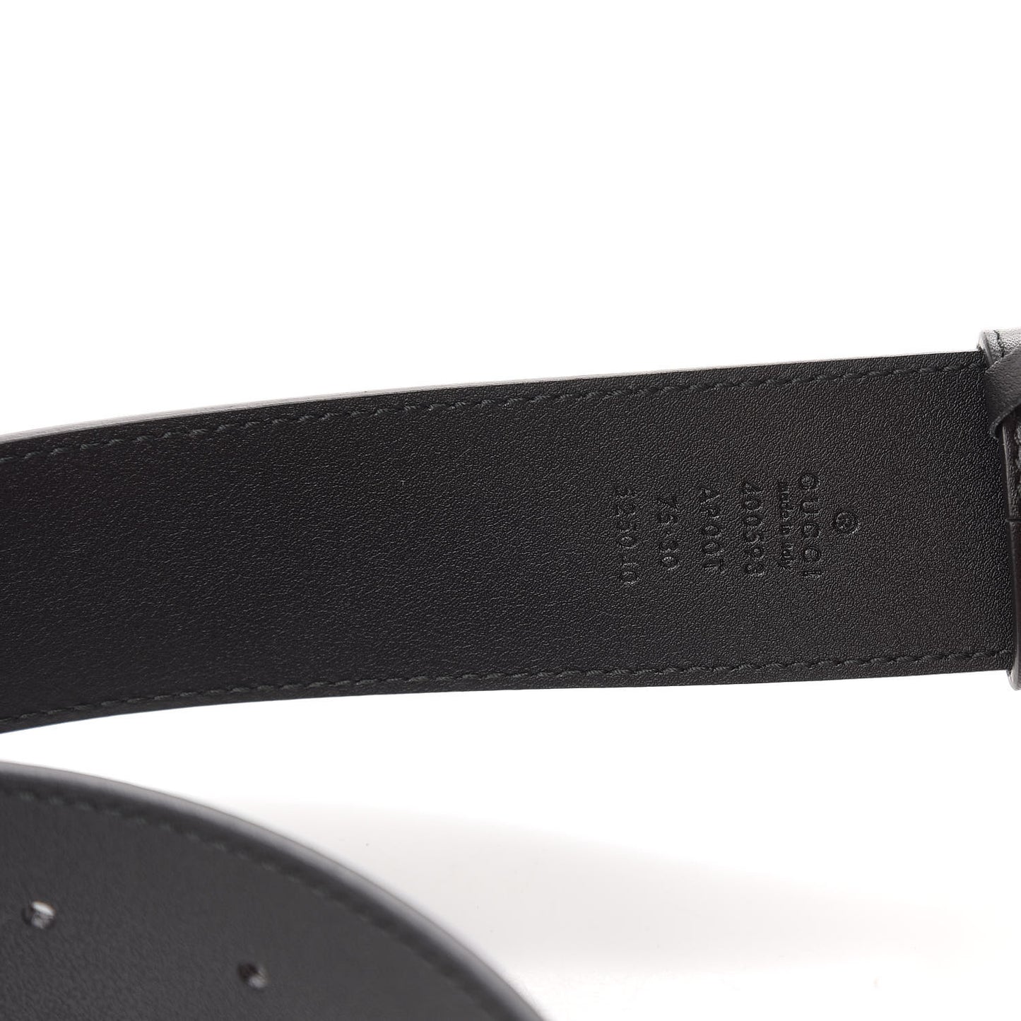 Calfskin Double G 40mm Belt 75 30 Black