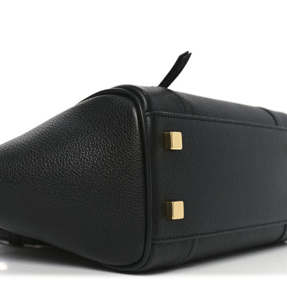 Celine Supple Shiny Lambskin Little New Luggage Black 8 of 9