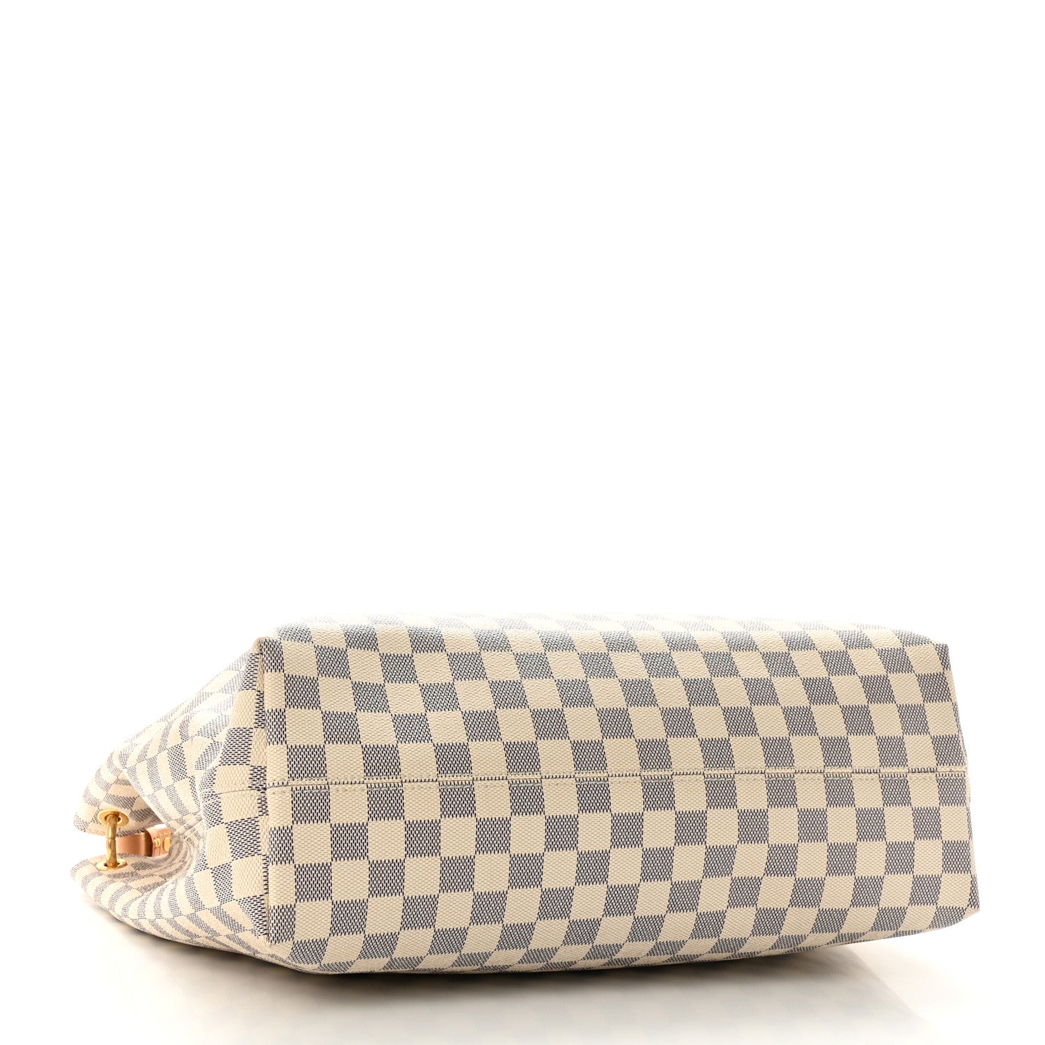 Louis Vuitton Damier Azur Graceful MM Rose Ballerine 4 of 9