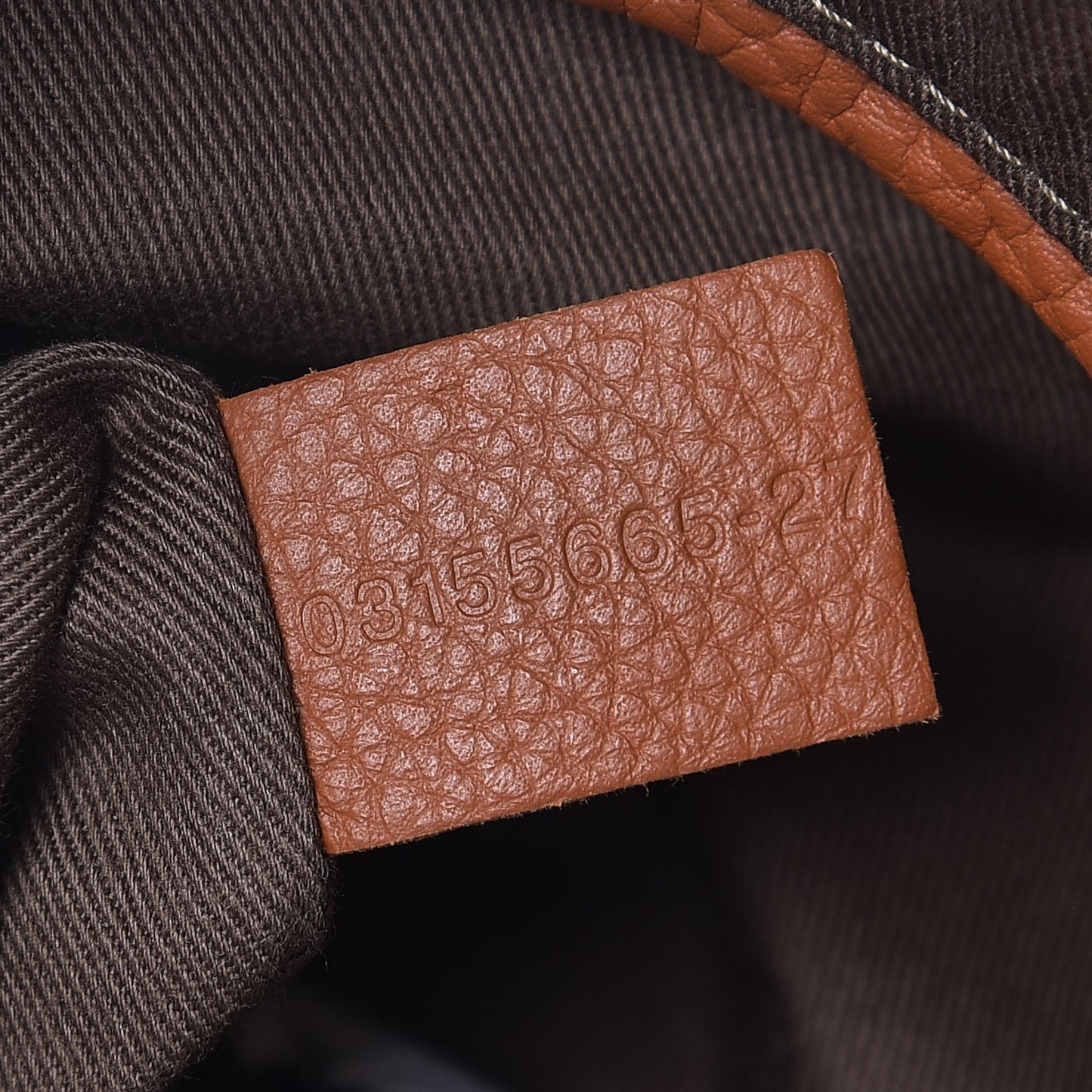 Calfskin Large Marcie Satchel Tan