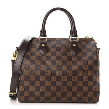 Louis Vuitton Damier Ebene Speedy Bandouliere 25 1 of 11