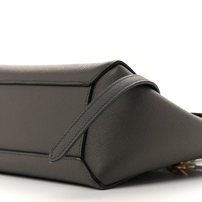 Celine Grained Calfskin Nano Belt Bag Grey 19 of 25