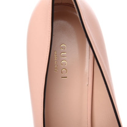 Gucci Malaga Kid GG Marmont Fringe Platform Loafer Pumps 40 Perfect Pink 7 of 9