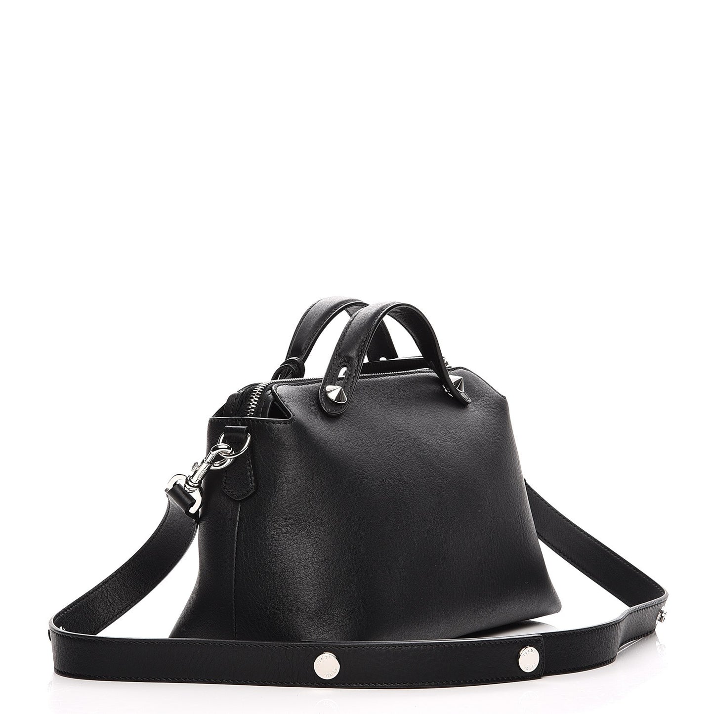 Vitello Dolce Medium By The Way Boston Bag Black