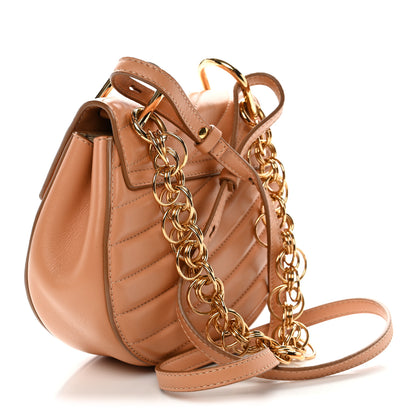 Chloe Calfskin Quilted Mini Drew Bijou Shoulder Bag Blushy Pink 3 of 10