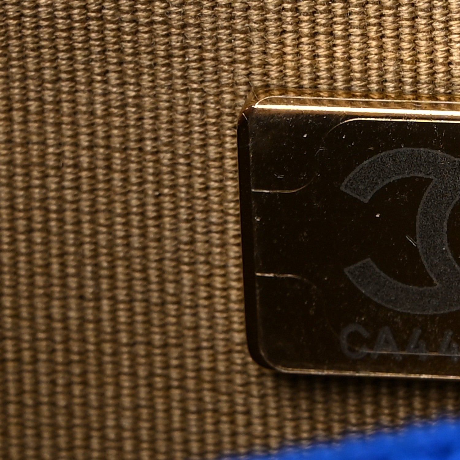 Chanel Lambskin Quilted CC Pearl Crush Wallet on Chain WOC Blue 8 of 10