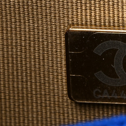 Chanel Lambskin Quilted CC Pearl Crush Wallet on Chain WOC Blue 8 of 10