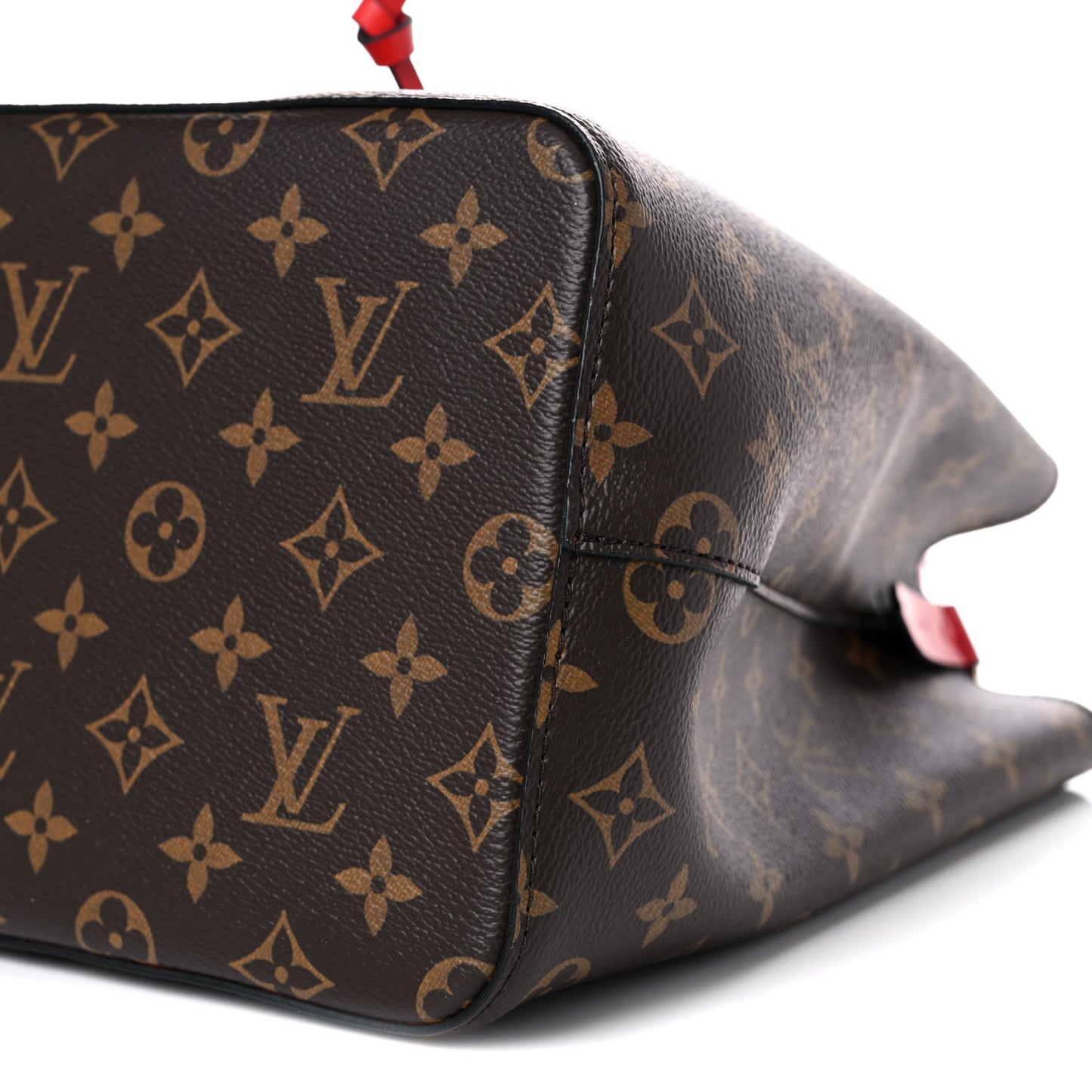 Monogram Braided Neonoe Coquelicot
