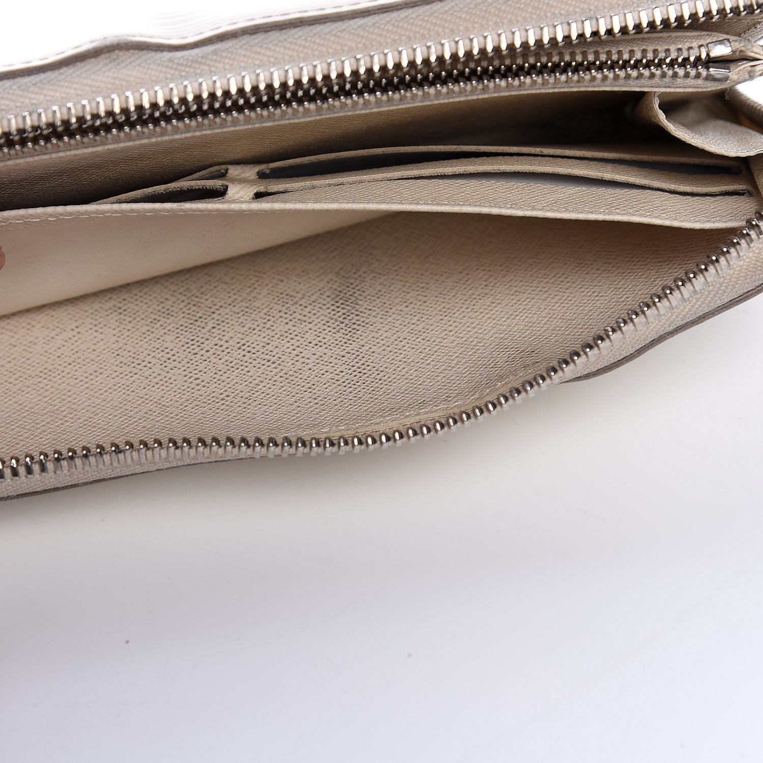 Louis Vuitton Epi Zippy Wallet Ivory 13 of 15