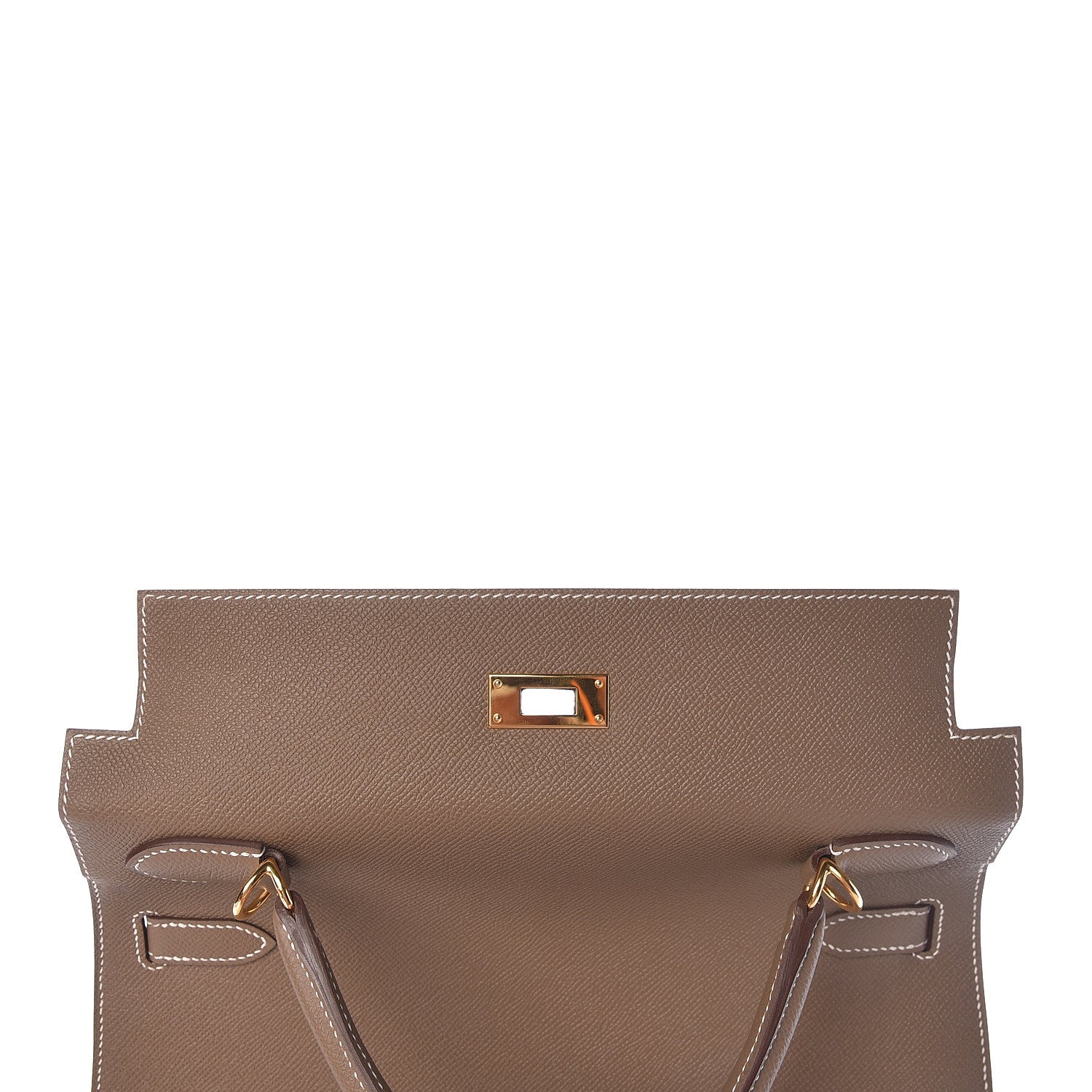 Hermes Epsom Kelly Sellier 32 Etoupe 16 of 37