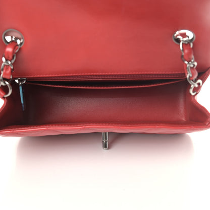 Chanel Lambskin Quilted Mini Rectangular Flap Red 4 of 6
