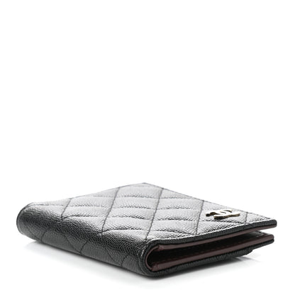 Chanel Caviar Quilted Card Holder Wallet Black 4 of 9