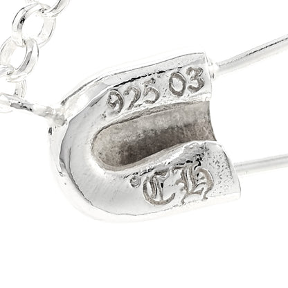 Chrome Hearts Sterling Silver Safety Pin Pendant Necklace 6 of 6