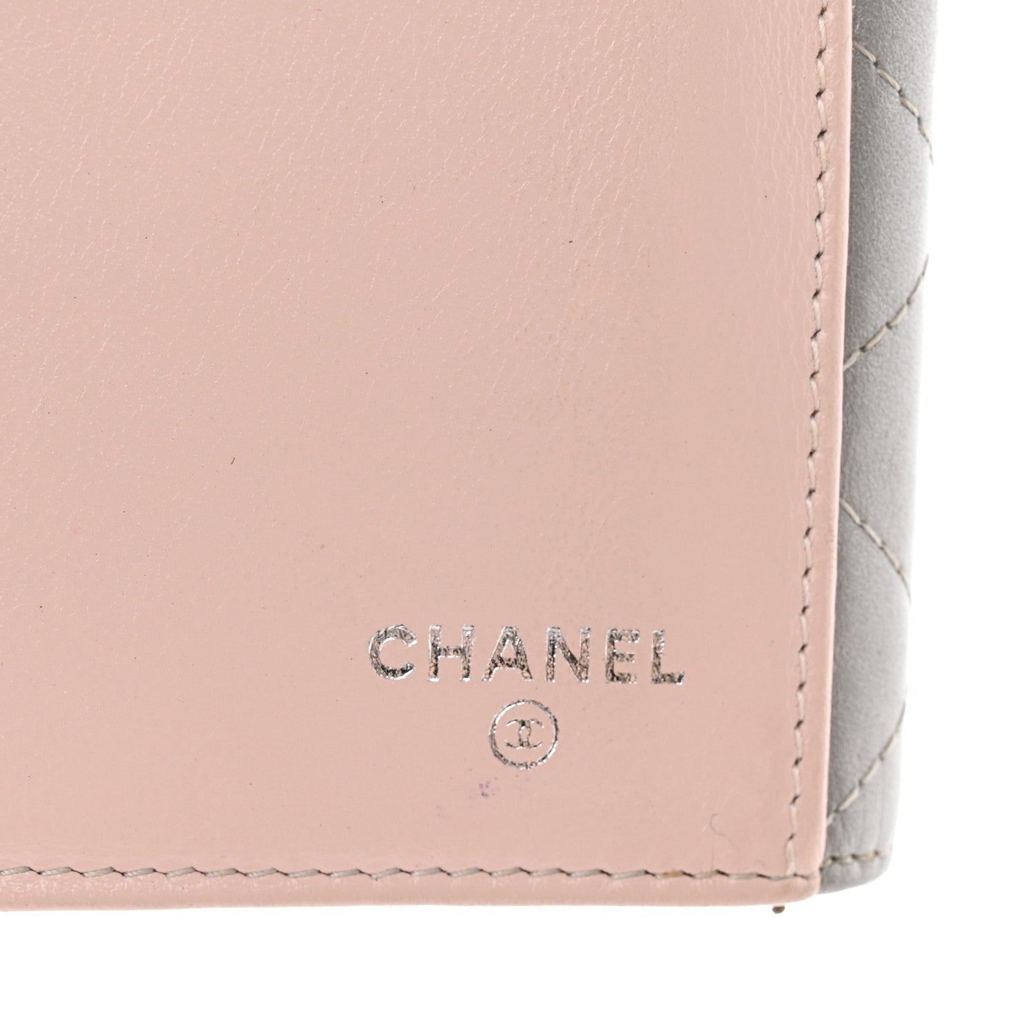 Chanel Aged Metallic Calfskin Large Palette Flap Wallet Silver 7 of 18