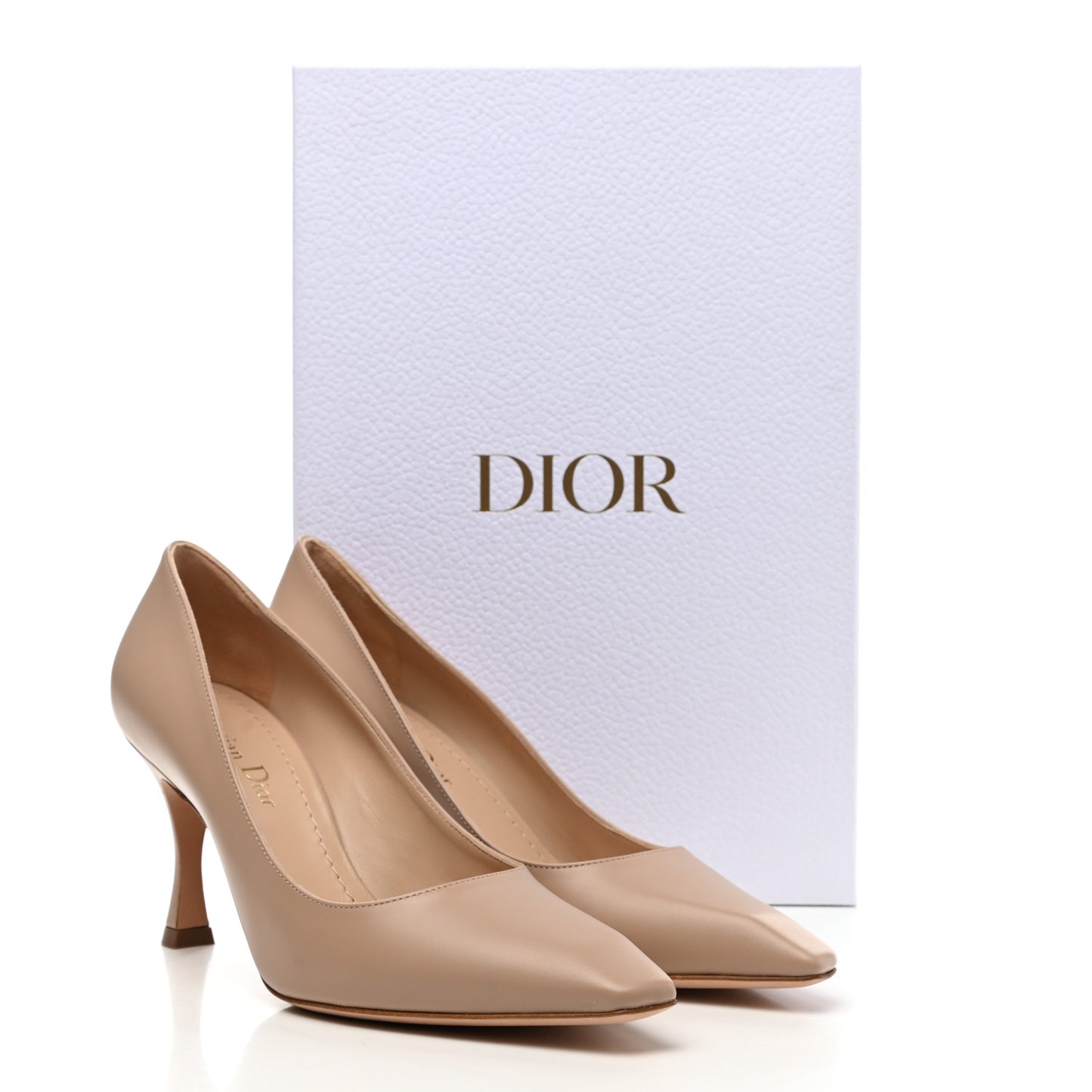 Soft Calfskin Dior Attract Pumps 36 .5 Nude