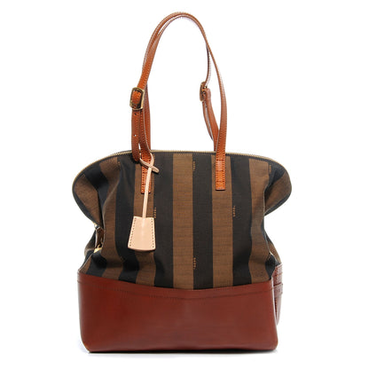 Fendi Pequin Cuoio Vegetale 2Bag Tobacco Cuoio Miele Vacchetta 1 of 9