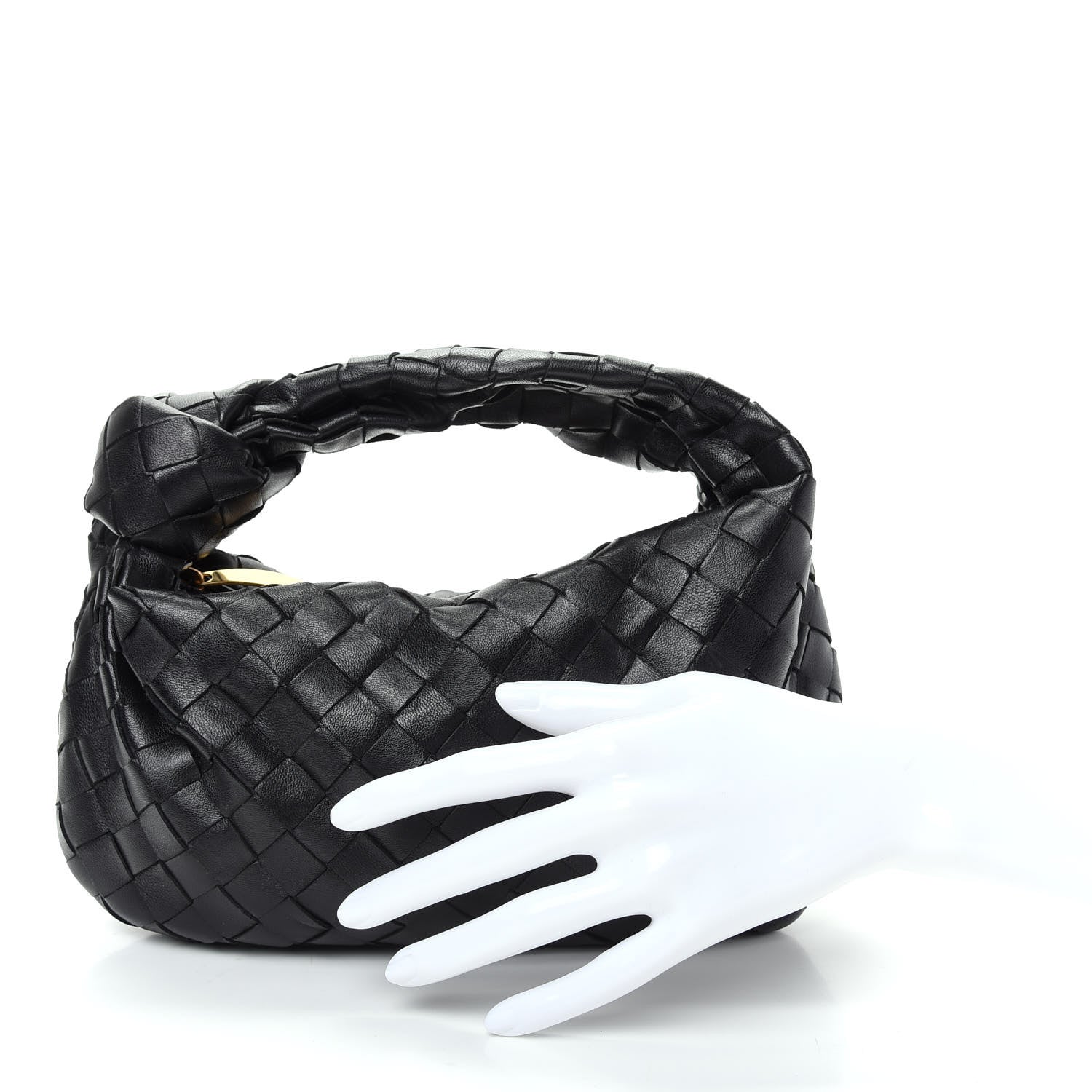 Bottega Veneta Nappa Intrecciato Mini Jodie Black 2 of 8