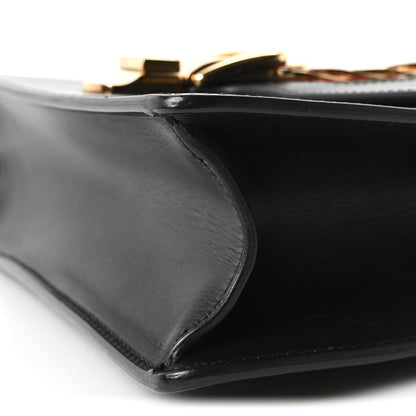 Gucci Calfskin Small Sylvie Shoulder Bag Black 10 of 10