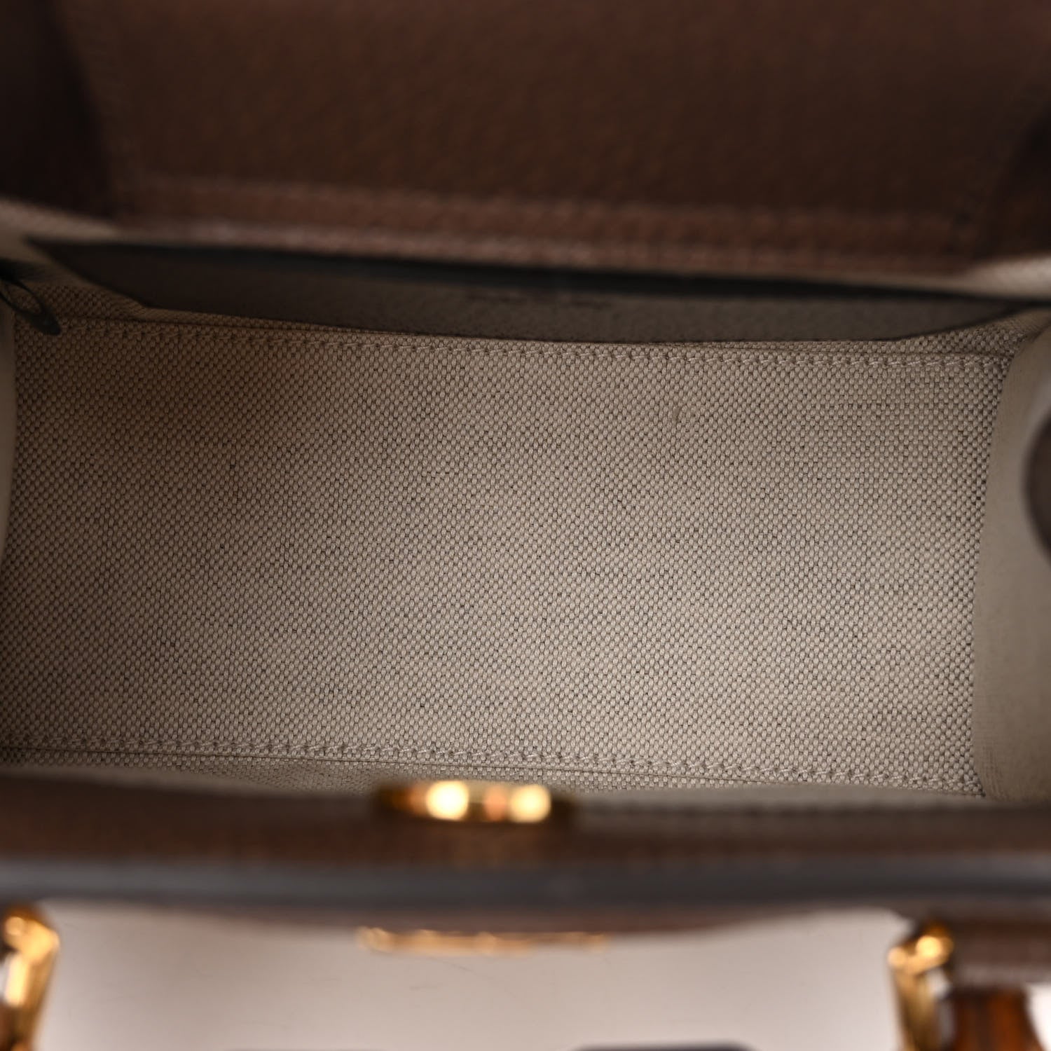 Gucci Monogram Jumbo GG Textured Dollar Calfskin Mini Diana Tote Bag Camel Ebony New Acero Pomegranate Red 4 of 12