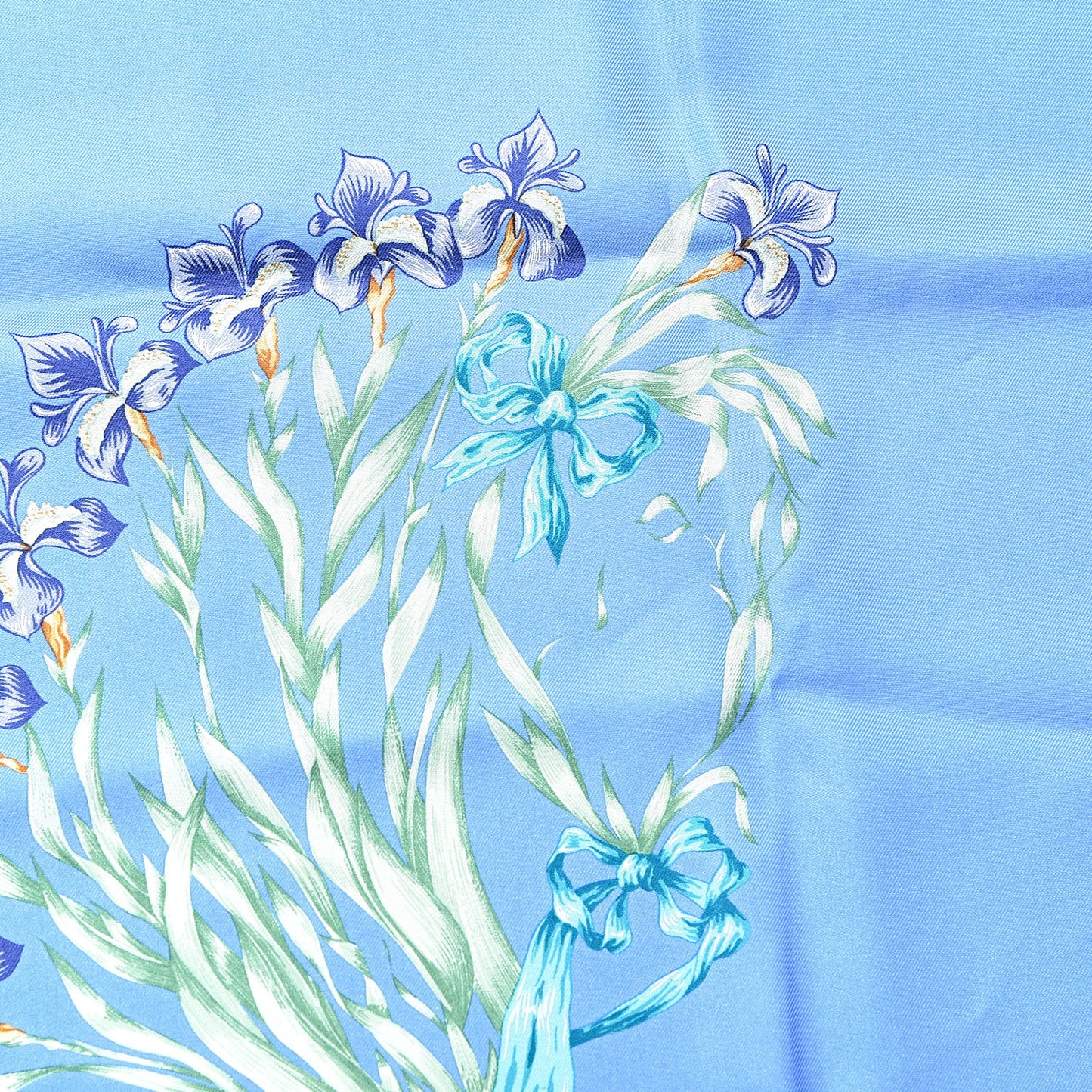 Silk Cheval Fleuri Scarf 90