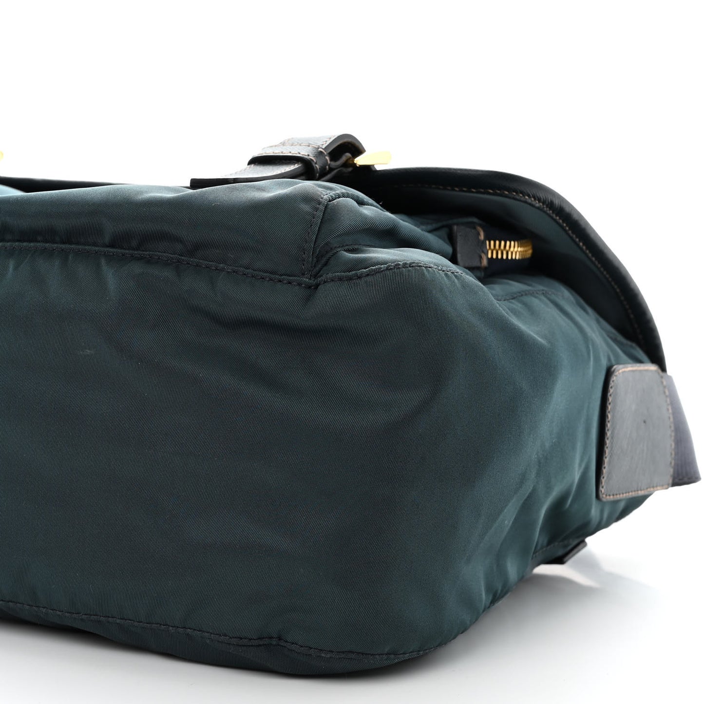 Tessuto Nylon Saffiano Vela Messenger Bag Navy