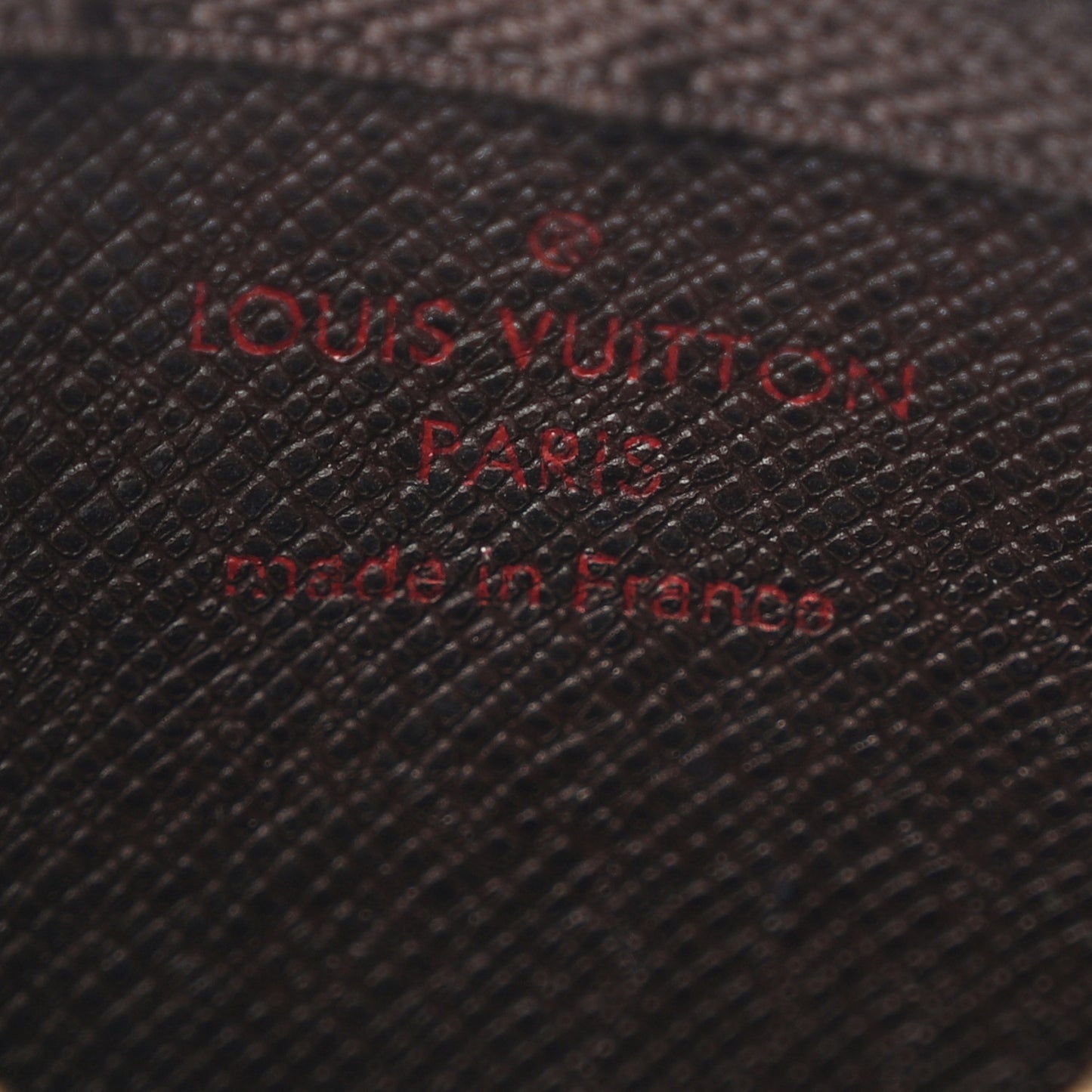 Damier Ebene Key Pouch