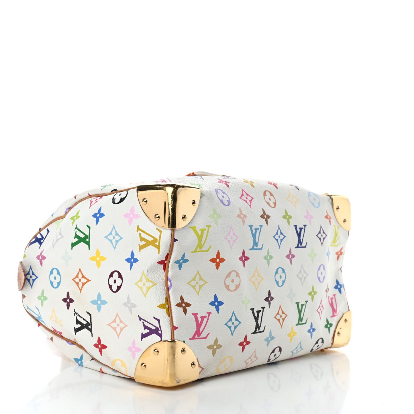 Monogram Multicolor Speedy 30 White