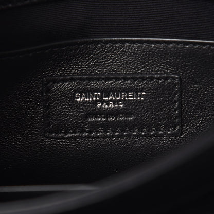 Saint Laurent Calfskin Small Monogram Sunset Black 7 of 8