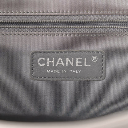 Chanel Washed Lambskin Quilted Large Chain Around Flap Grey 6 of 10