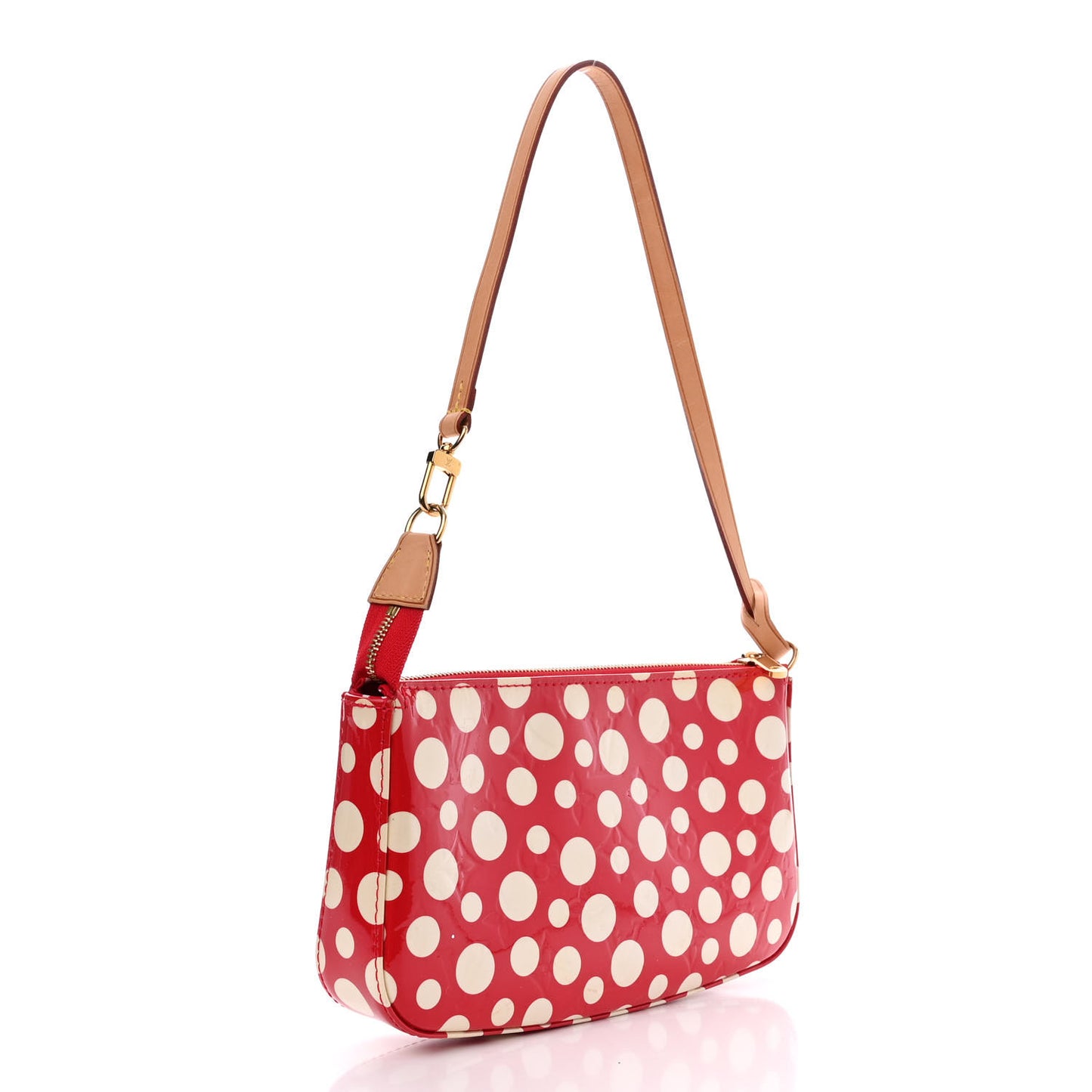 Vernis Kusama Infinity Dots Pochette Accessories Red