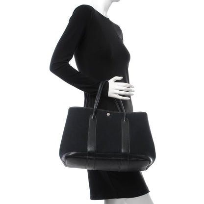 Hermes Toile Negonda Garden Party Tote 36 MM Black 2 of 12
