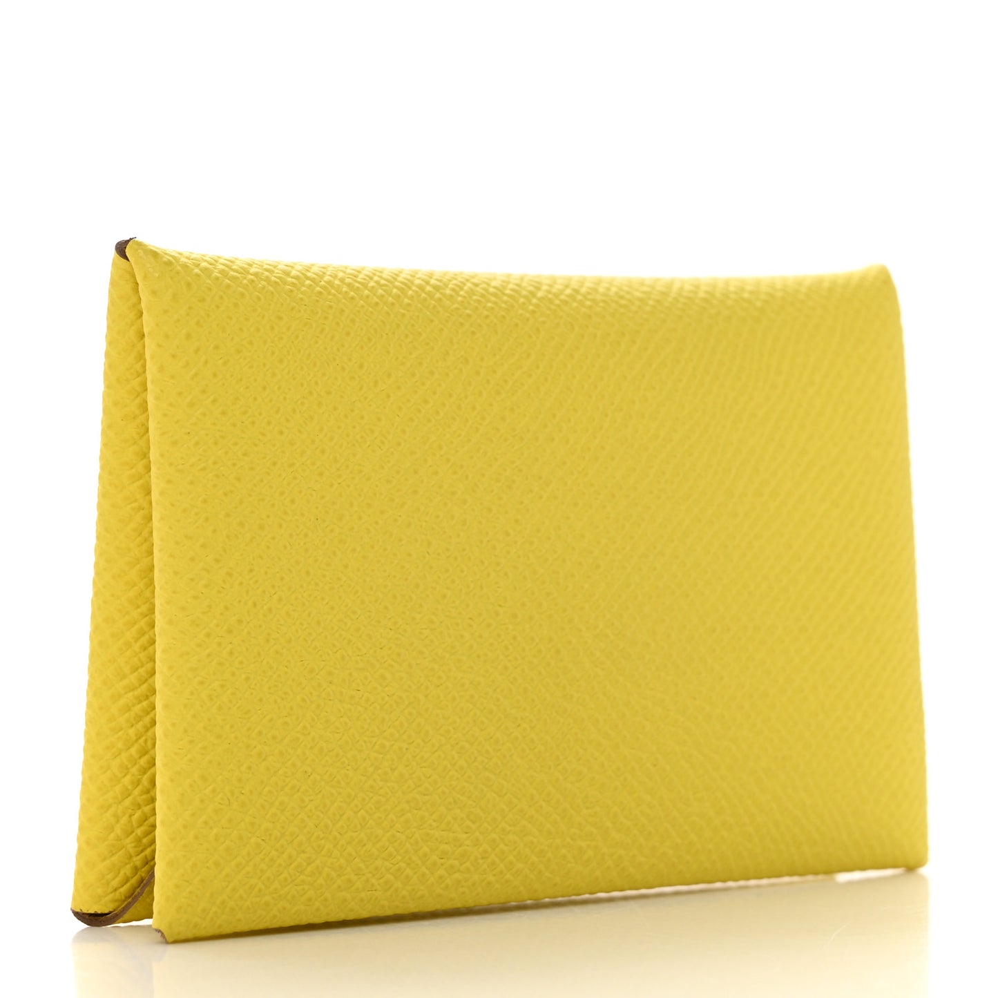 Epsom Calvi Card Case Lime
