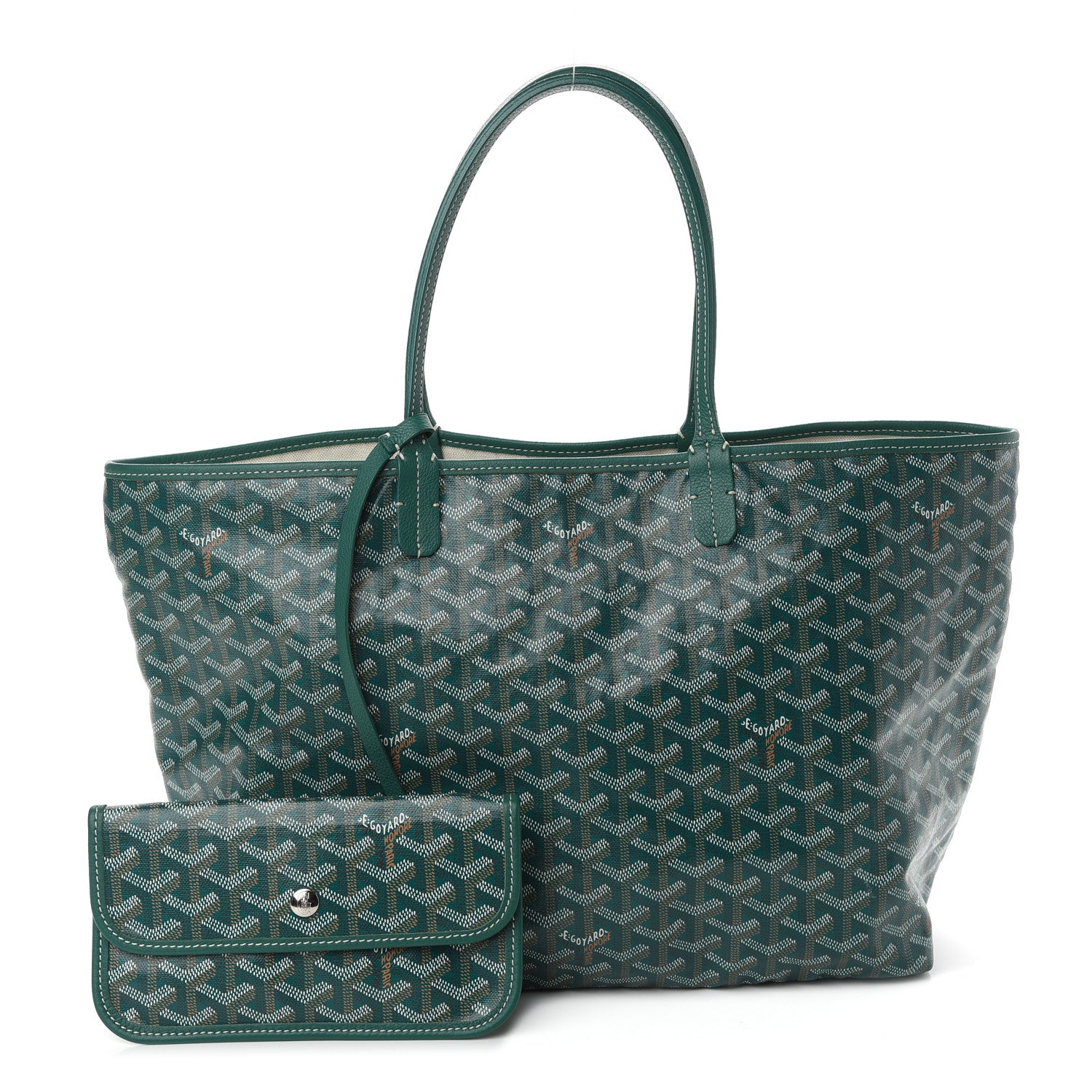 Goyard Goyardine Saint Louis PM Green 1 of 13