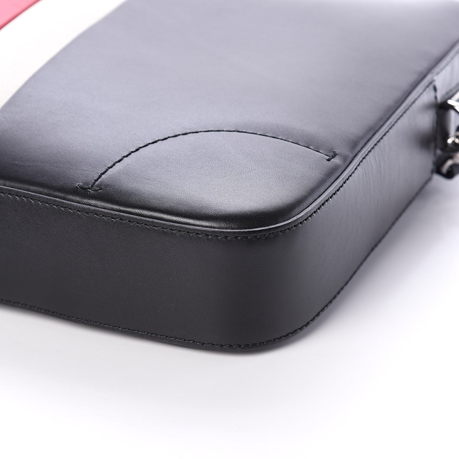 Gucci Calfskin Web Briefcase Black 8 of 8