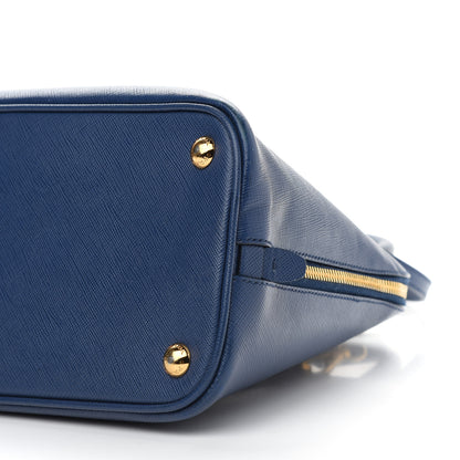 Prada Saffiano Lux Medium Promenade Tote Bluette 8 of 8