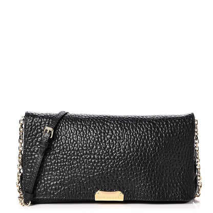 Burberry Signature Grain Medium Mildenhall Crossbody Bag Black 1 of 10