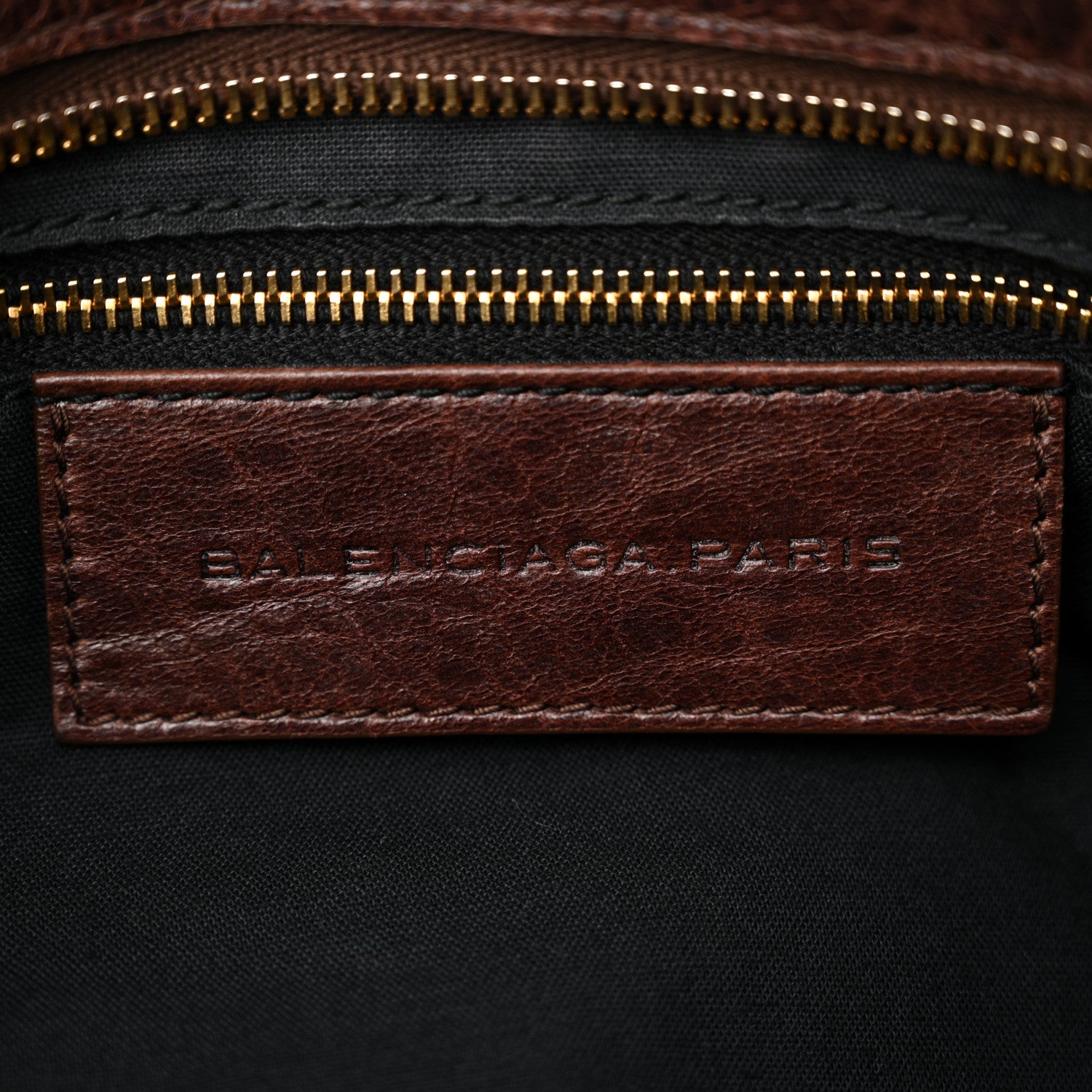 Balenciaga Agneau Giant 12 Gold Hardware Part Time Cigare Fonce 7 of 11