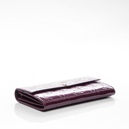 Louis Vuitton Vernis Sarah Wallet Violet 4 of 6