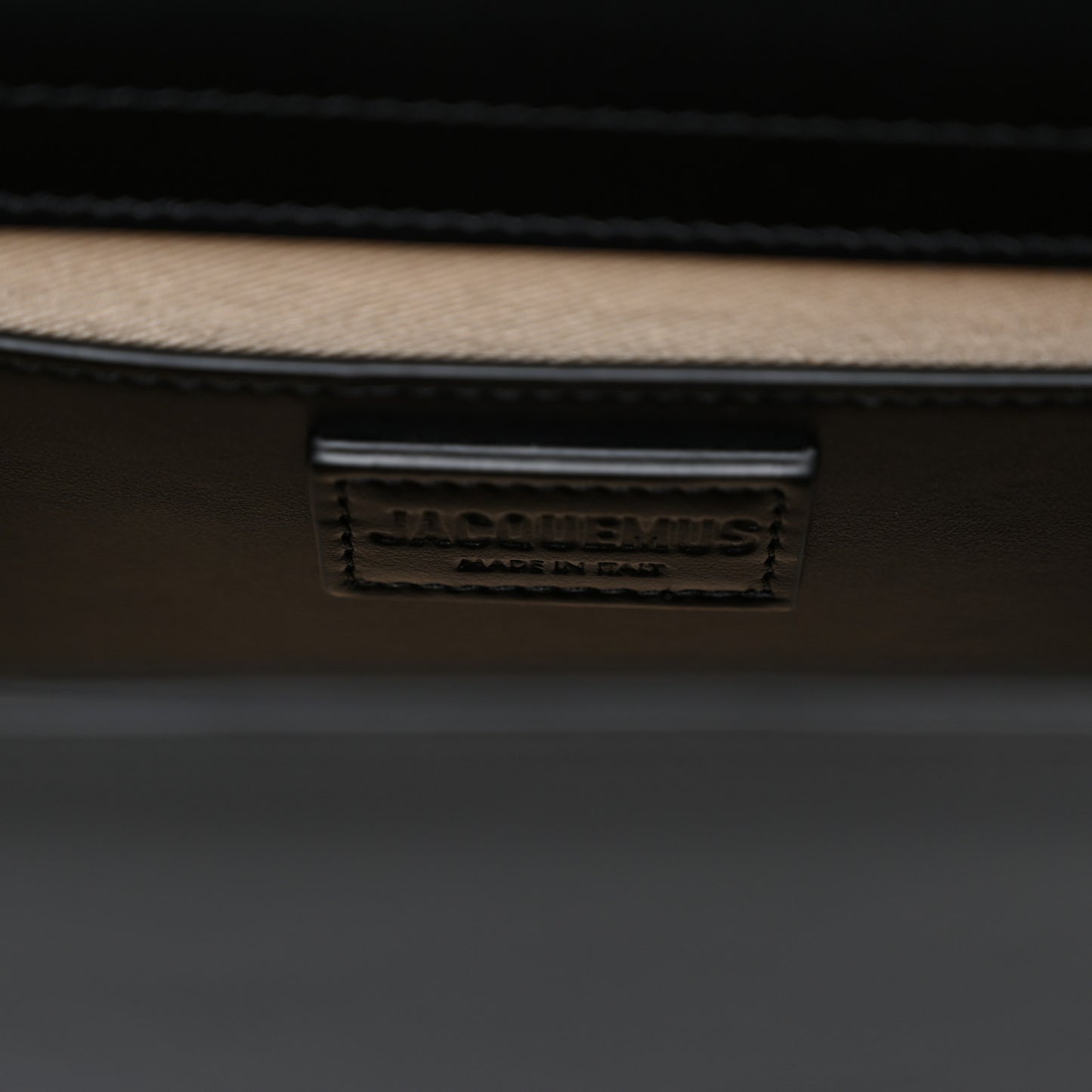 Smooth Calfskin Le Grand Bambino Black